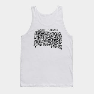 State of South Dakota Maze Tank Top